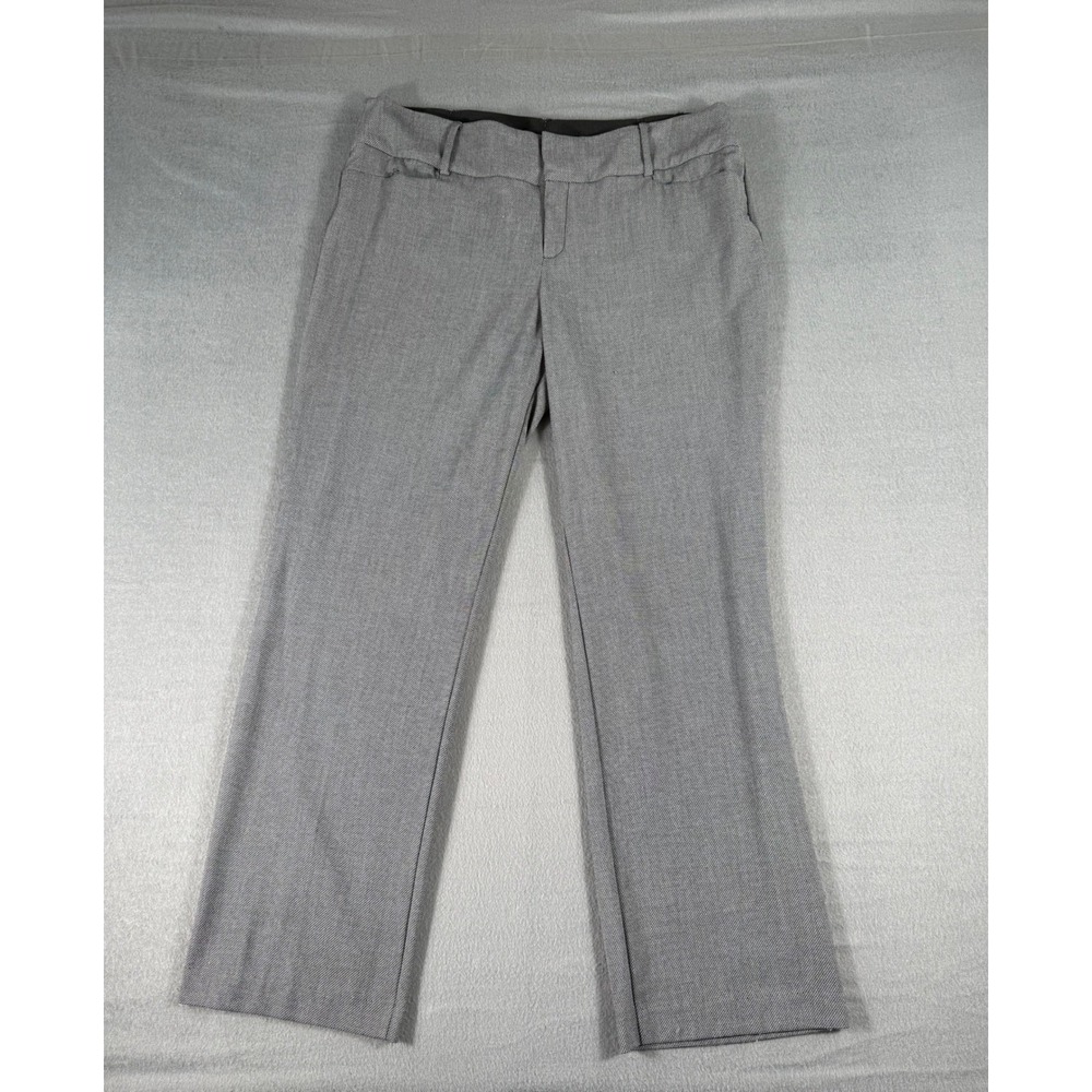 Nine West Bootcut Dress Pants Women's Size 16 Gray‎ Stretch Career Slacks Work